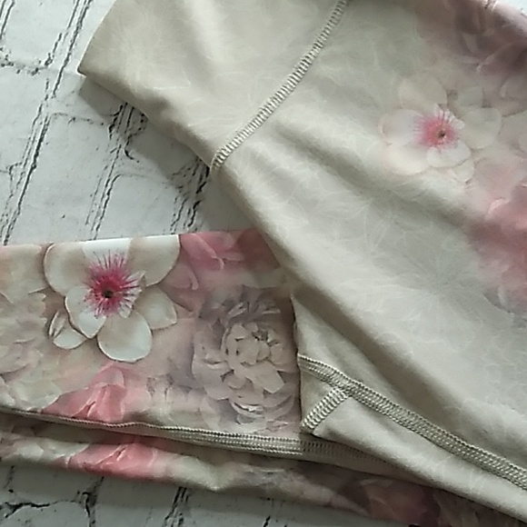 Evolution and Creation size Small Floral Legging Yoga Athletic - Picture 5 of 6